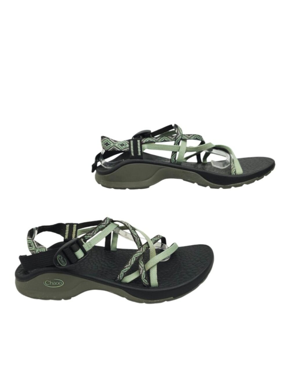 Chaco Z/1 Classic Sandals Womens 10 Double Strap Sikuli Green Trail Hiking Shoes - Picture 2 of 16
